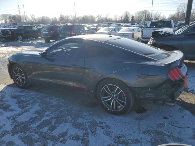 1FA6P8CF1H5224905 - 2017 FORD MUSTANG GT GRAY photo 2