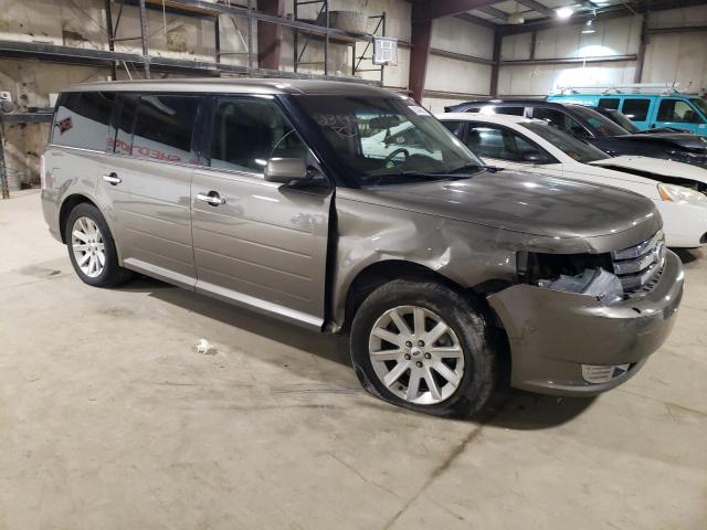 2FMGK5CC5CBD08954 - 2012 FORD FLEX SEL TAN photo 4