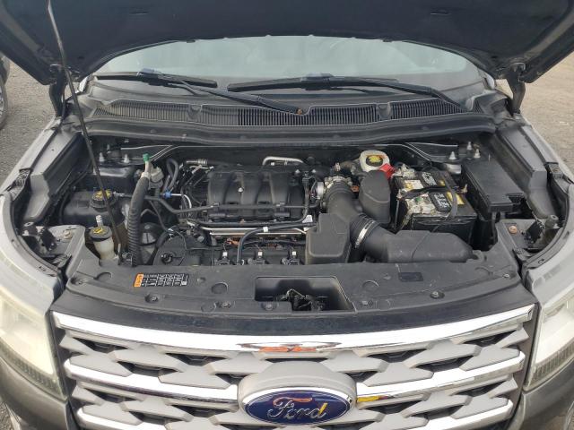 1FM5K8D8XJGB37675 - 2018 FORD EXPLORER XLT GRAY photo 12