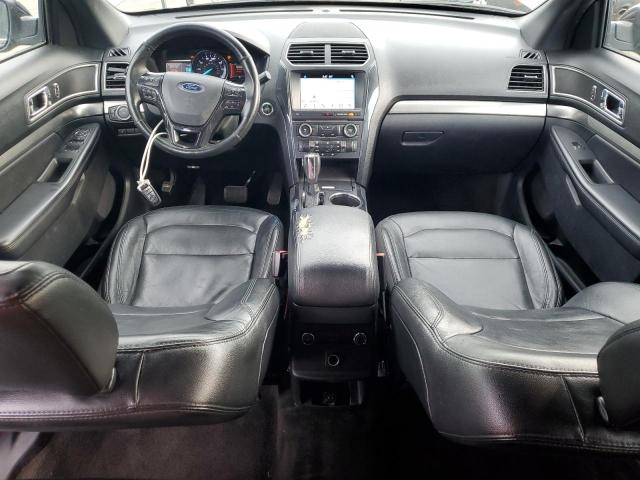 1FM5K8D8XJGB37675 - 2018 FORD EXPLORER XLT GRAY photo 8