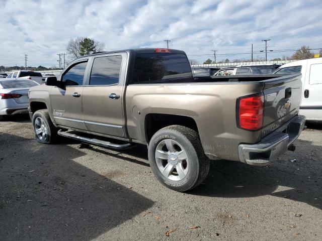 3GCPCSEC0EG215823 - 2014 CHEVROLET SILVERADO C1500 LTZ BROWN photo 2