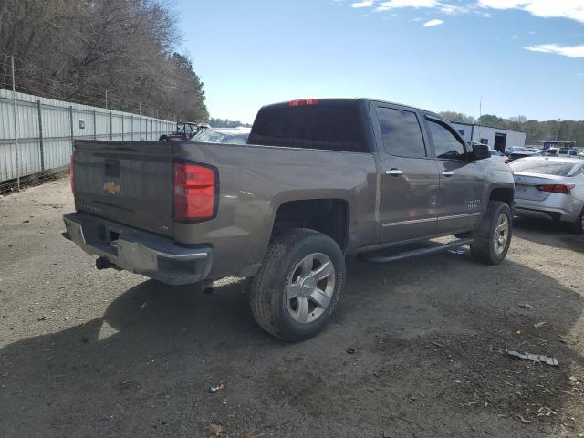 3GCPCSEC0EG215823 - 2014 CHEVROLET SILVERADO C1500 LTZ BROWN photo 3