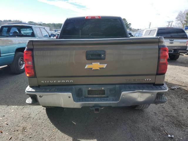 3GCPCSEC0EG215823 - 2014 CHEVROLET SILVERADO C1500 LTZ BROWN photo 6