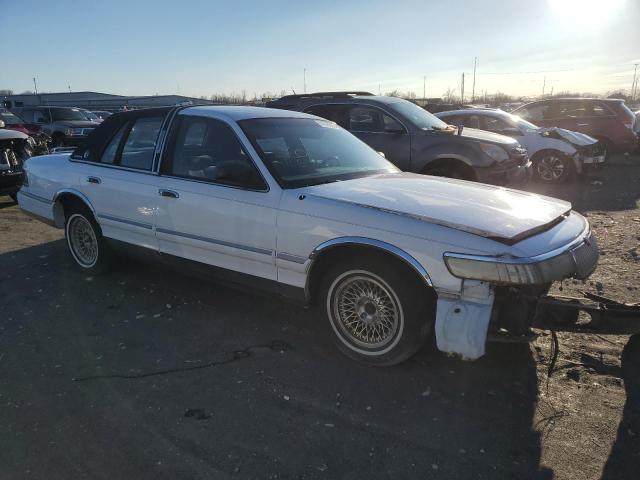 2MELM74W3PX655093 - 1993 MERCURY GRAND MARQ GS WHITE photo 4