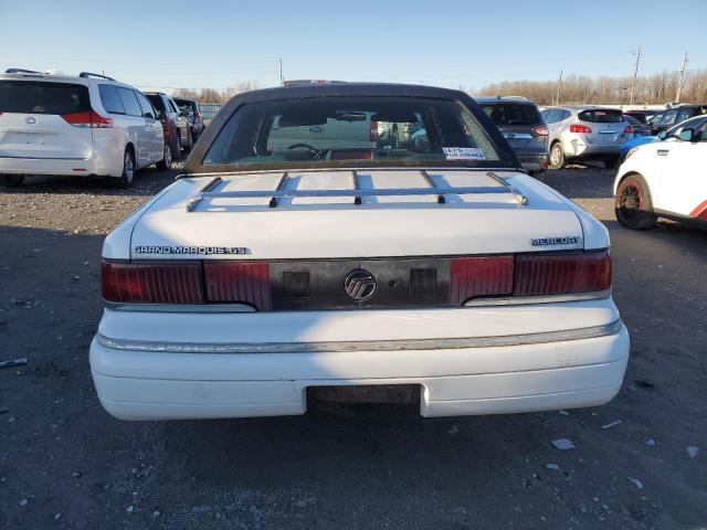 2MELM74W3PX655093 - 1993 MERCURY GRAND MARQ GS WHITE photo 6