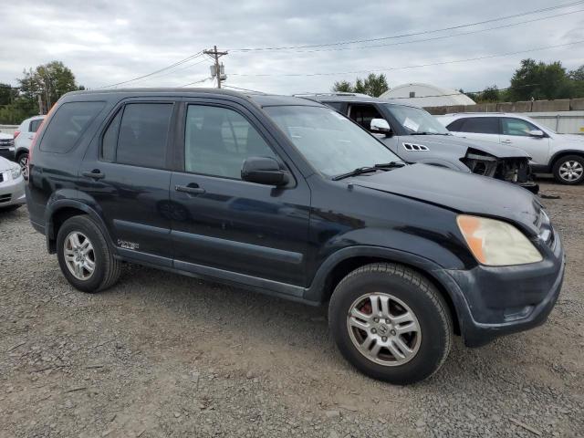 JHLRD78892C011954 - 2002 HONDA CR-V EX BLACK photo 4