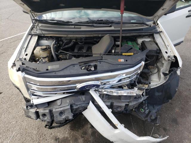 2FMDK3GCXABA76611 - 2010 FORD EDGE SE WHITE photo 11