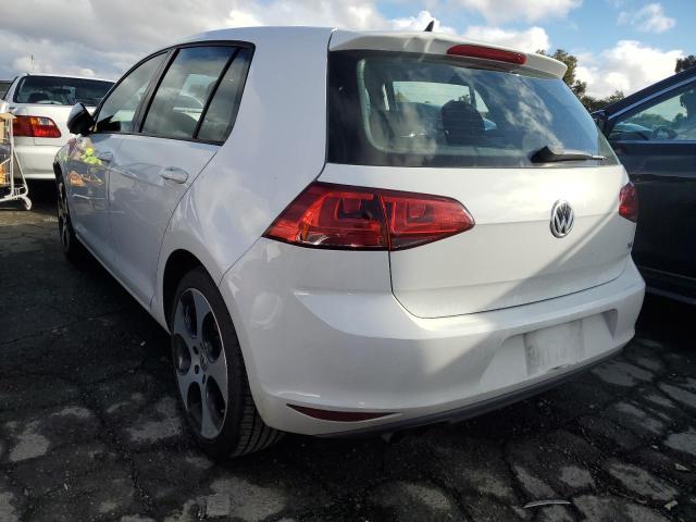 3VW217AU7HM025029 - 2017 VOLKSWAGEN GOLF S WHITE photo 2