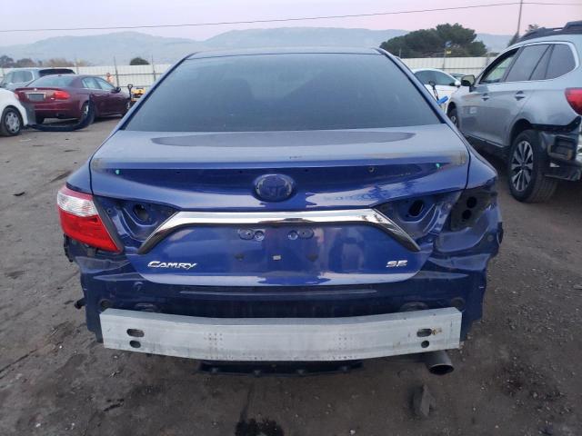 4T1BF1FK7FU893173 - 2015 TOYOTA CAMRY LE BLUE photo 6