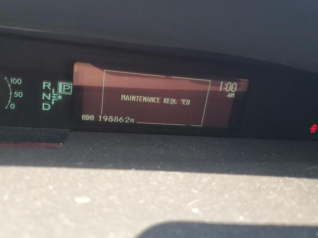 JTDKN3DUXD1621741 - 2013 TOYOTA PRIUS GRAY photo 9