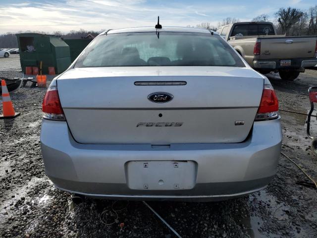 1FAHP35N59W123832 - 2009 FORD FOCUS SE SILVER photo 6