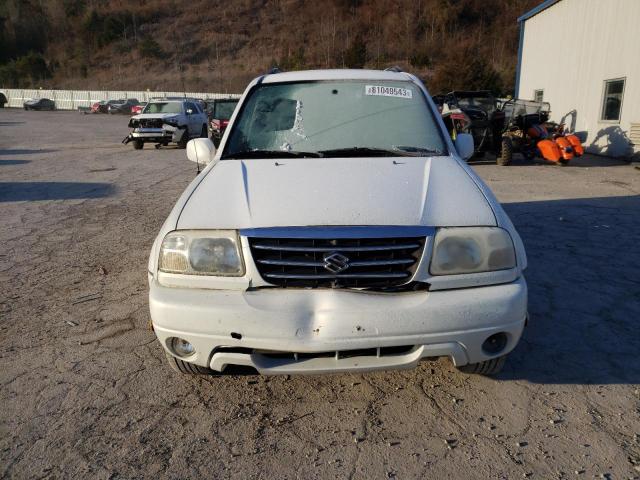 JS3TX92V524129760 - 2002 SUZUKI XL7 PLUS WHITE photo 5