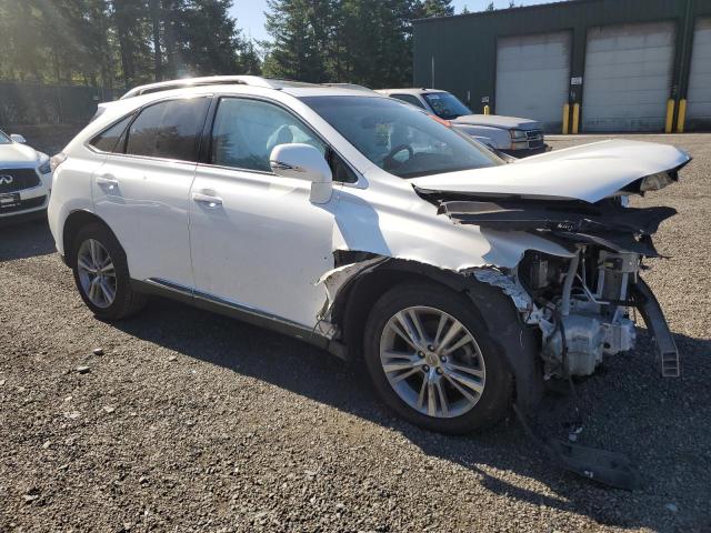 2T2BK1BA5FC275825 - 2015 LEXUS RX 350 BASE WHITE photo 4