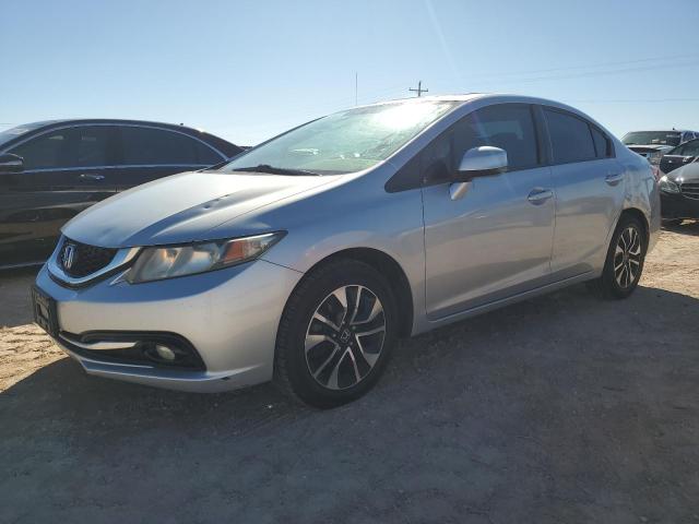 2HGFB2F9XDH539606 - 2013 HONDA CIVIC EXL ვერცხლისფერი ფოტო 1