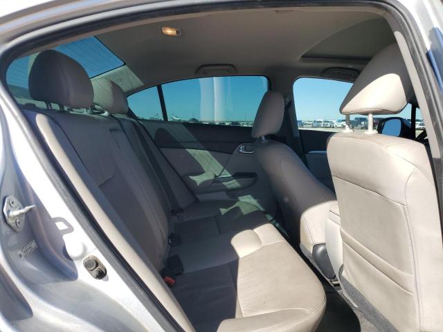 2HGFB2F9XDH539606 - 2013 HONDA CIVIC EXL ვერცხლისფერი ფოტო 10
