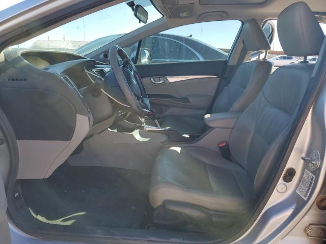 2HGFB2F9XDH539606 - 2013 HONDA CIVIC EXL ვერცხლისფერი ფოტო 7