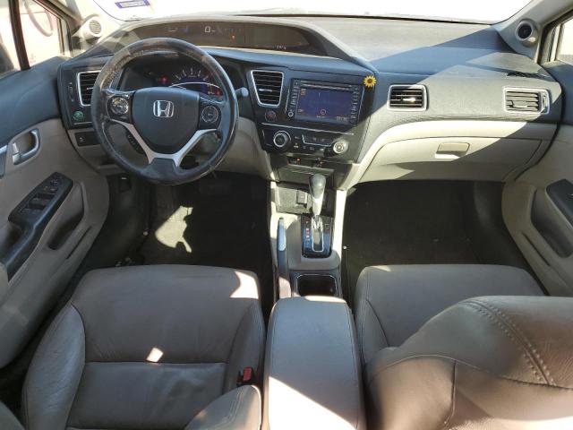 2HGFB2F9XDH539606 - 2013 HONDA CIVIC EXL ვერცხლისფერი ფოტო 8