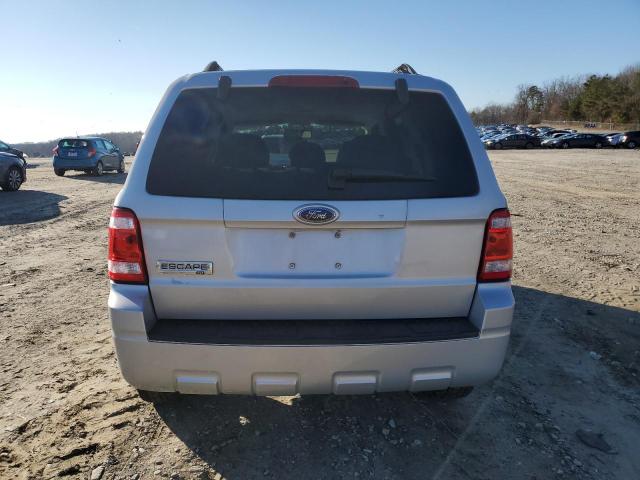 1FMCU03198KA43849 - 2008 FORD ESCAPE XLT SILVER photo 6