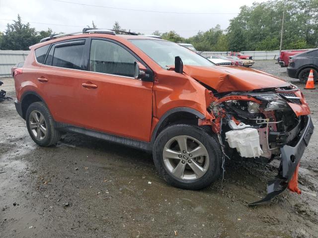 JTMRFREV5FD123969 - 2015 TOYOTA RAV4 XLE Orange photo 4