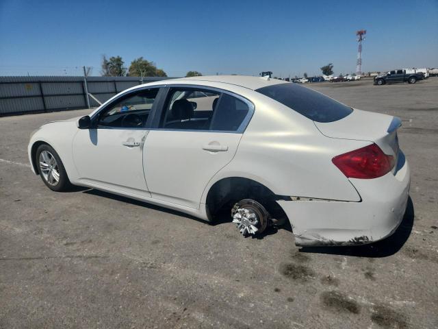 JN1CV6AP5DM725575 - 2013 INFINITI G37 BASE WHITE photo 2