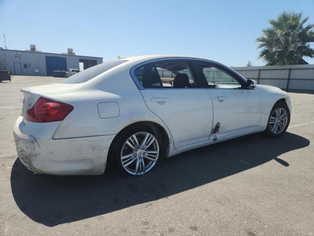 JN1CV6AP5DM725575 - 2013 INFINITI G37 BASE WHITE photo 3