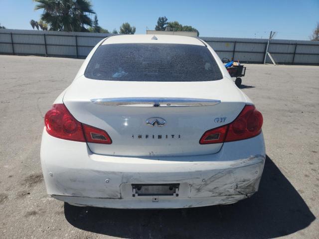 JN1CV6AP5DM725575 - 2013 INFINITI G37 BASE WHITE photo 6