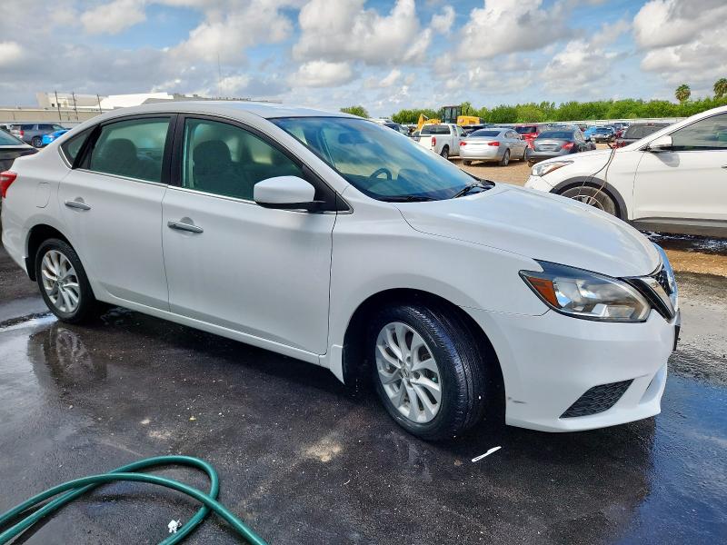 3N1AB7AP2KY290434 - 2019 NISSAN SENTRA S თეთრი ფოტო 4