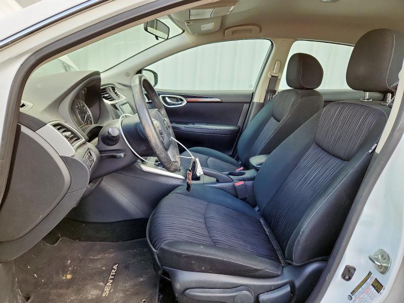 3N1AB7AP2KY290434 - 2019 NISSAN SENTRA S თეთრი ფოტო 7