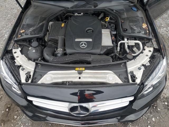 55SWF4KB7JU248729 - 2018 MERCEDES-BENZ C 300 4MATIC BLACK photo 11