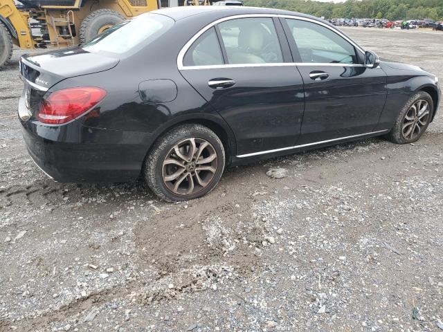 55SWF4KB7JU248729 - 2018 MERCEDES-BENZ C 300 4MATIC BLACK photo 3
