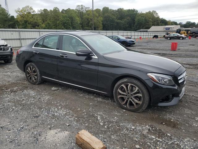 55SWF4KB7JU248729 - 2018 MERCEDES-BENZ C 300 4MATIC BLACK photo 4