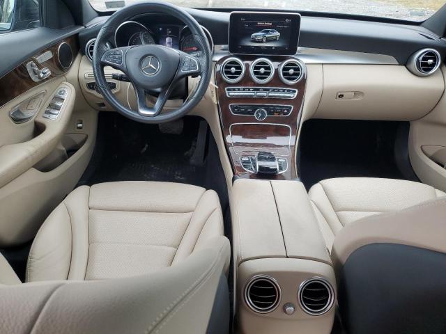 55SWF4KB7JU248729 - 2018 MERCEDES-BENZ C 300 4MATIC BLACK photo 8