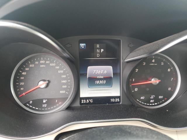 55SWF4KB7JU248729 - 2018 MERCEDES-BENZ C 300 4MATIC BLACK photo 9