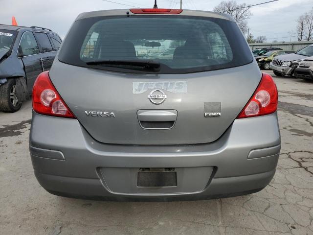 3N1BC1CP6CK276861 - 2012 NISSAN VERSA S GRAY photo 6