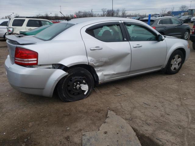 1B3LC46B39N520084 - 2009 DODGE AVENGER SE SILVER photo 3