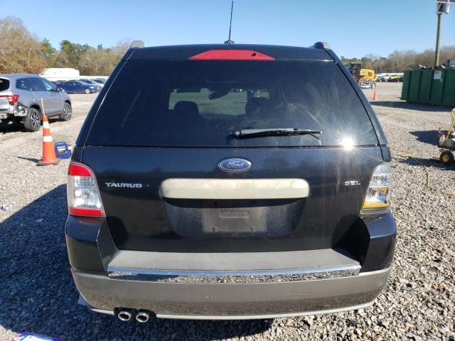 1FMDK02WX8GA39089 - 2008 FORD TAURUS X SEL BLACK photo 6