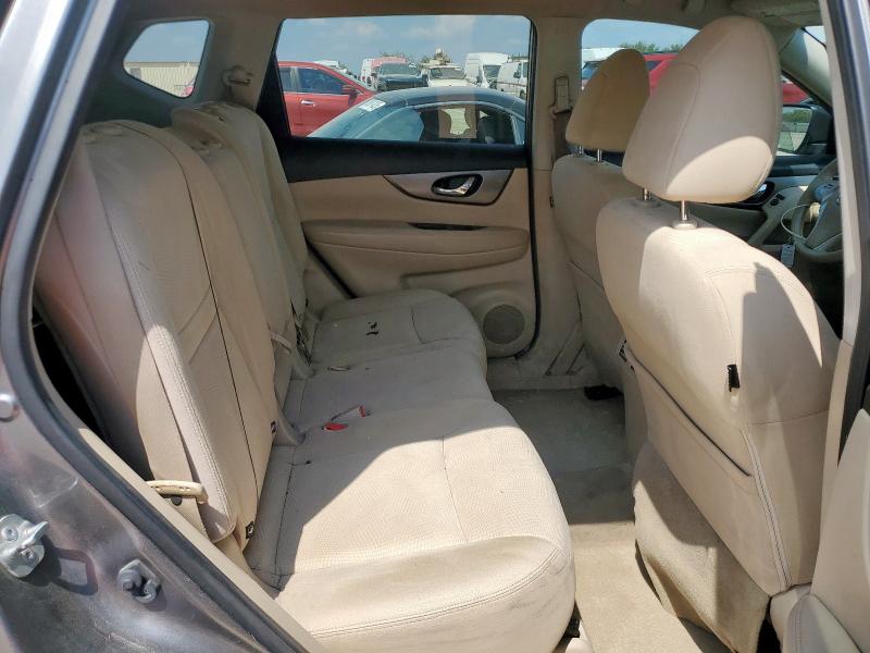 KNMAT2MT2FP562056 - 2015 NISSAN ROGUE S GRAY photo 10