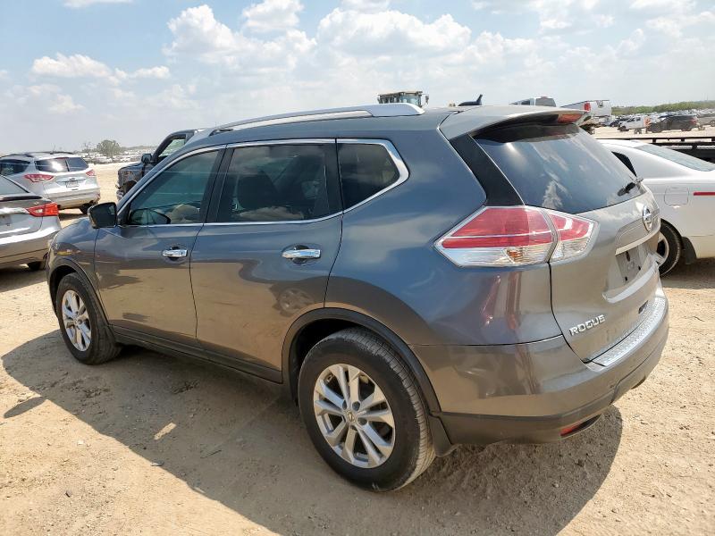 KNMAT2MT2FP562056 - 2015 NISSAN ROGUE S GRAY photo 2