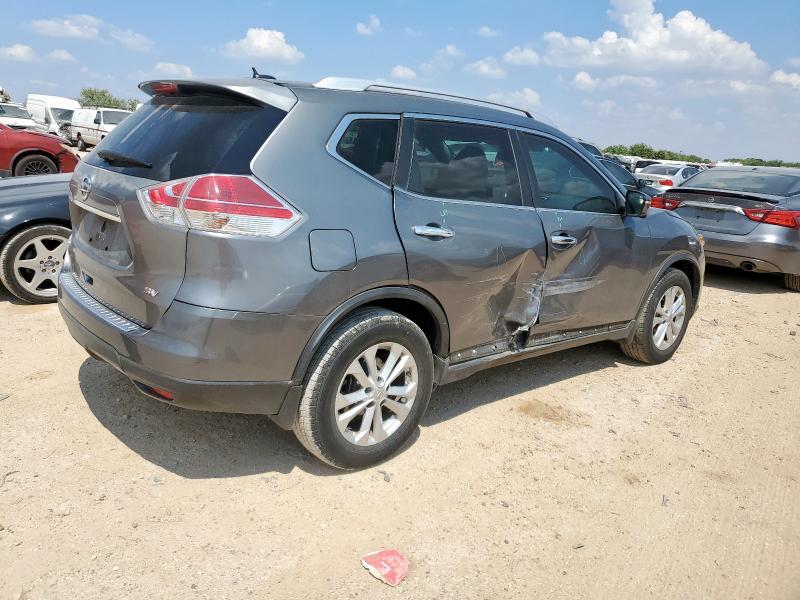 KNMAT2MT2FP562056 - 2015 NISSAN ROGUE S GRAY photo 3