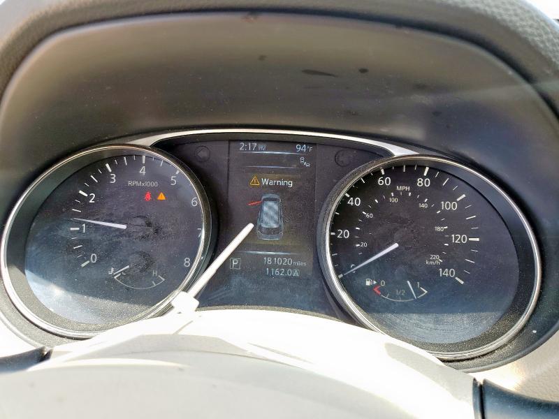 KNMAT2MT2FP562056 - 2015 NISSAN ROGUE S GRAY photo 9