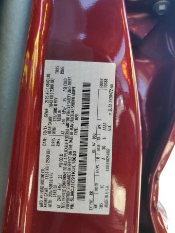 5LMCJ1C91KUL18630 - 2019 LINCOLN MKC RED photo 13