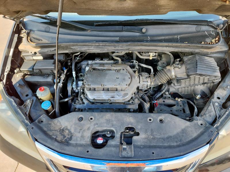 5FNRL3H90AB095455 - 2010 HONDA ODYSSEY TOURING BLACK photo 12