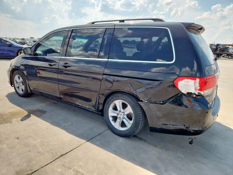 5FNRL3H90AB095455 - 2010 HONDA ODYSSEY TOURING BLACK photo 2