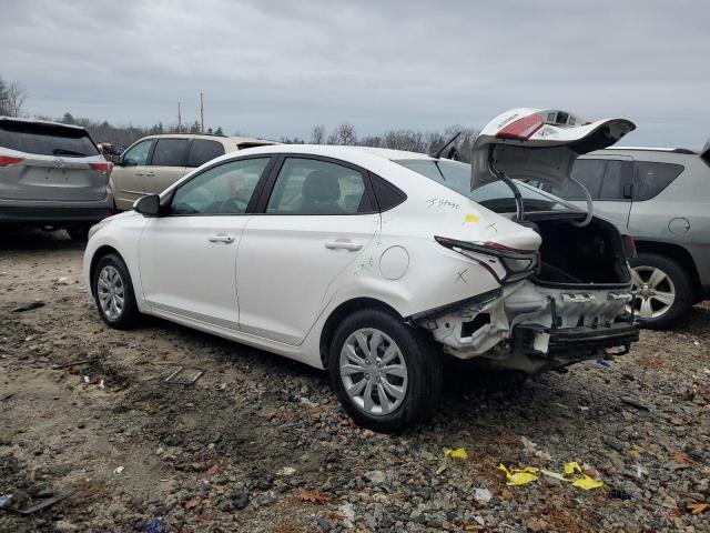 3KPC24A6XNE171127 - 2022 HYUNDAI ACCENT SE WHITE photo 2