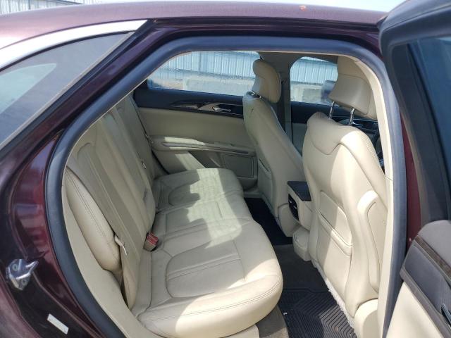 3LN6L2G99DR807376 - 2013 LINCOLN MKZ BURGUNDY photo 10
