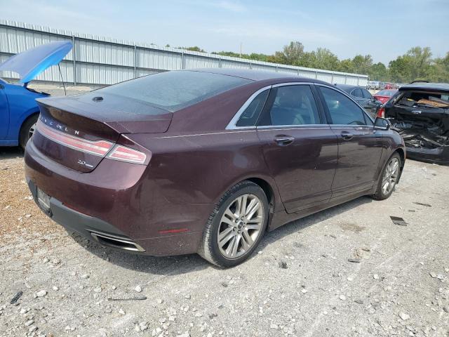 3LN6L2G99DR807376 - 2013 LINCOLN MKZ BURGUNDY photo 3