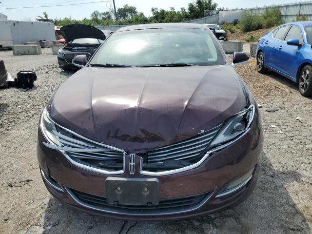 3LN6L2G99DR807376 - 2013 LINCOLN MKZ BURGUNDY photo 5