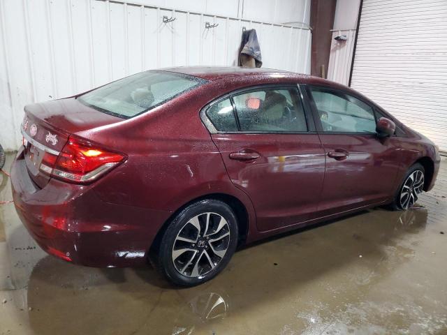19XFB2F88FE215283 - 2015 HONDA CIVIC EX BURGUNDY photo 3