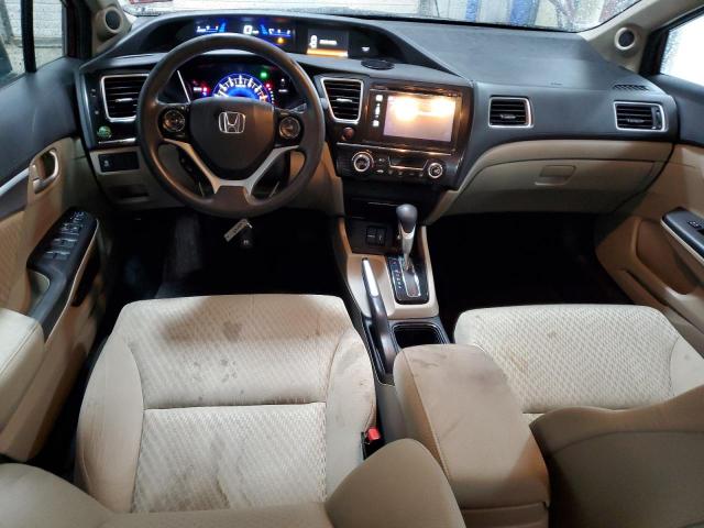 19XFB2F88FE215283 - 2015 HONDA CIVIC EX BURGUNDY photo 8