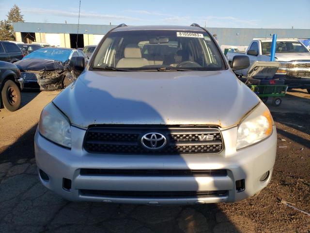 JTMBK33V986041490 - 2008 TOYOTA RAV4 SILVER photo 5